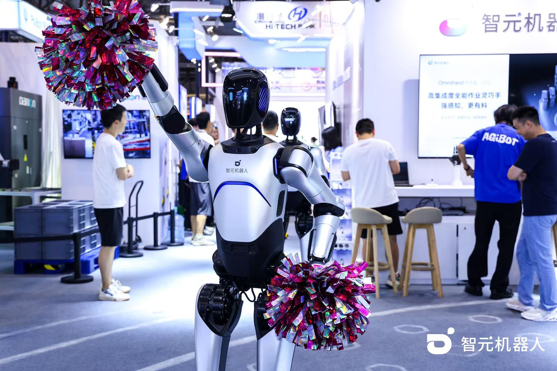 bbin寶盈機器人 WAIC 首日展臺火爆，機器...